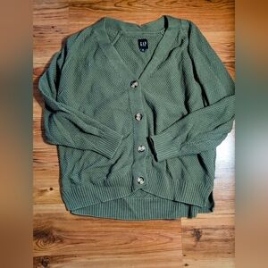 GAP Women's Green Cardigan